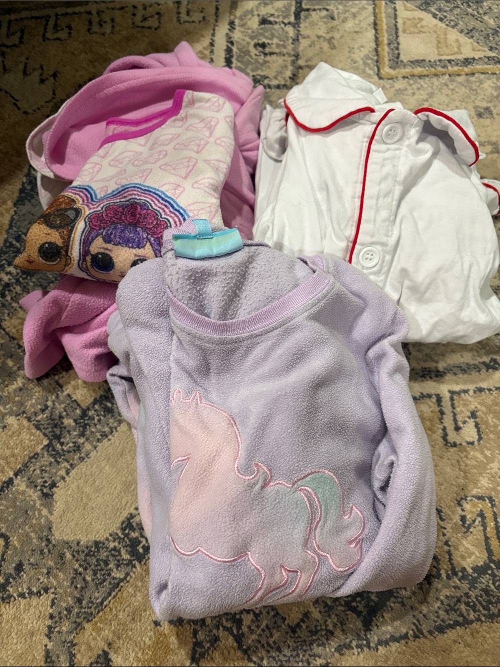 Girls’ 10/12 Cozy Pajama Bundle